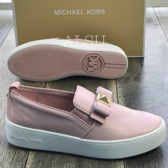 NWT Michael Kors Aliza Slip On Leather Blossom W - Picture 6 of 7